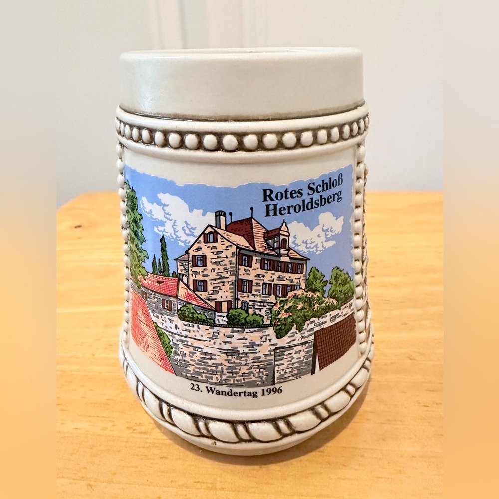 Ceramic Beer Stein Celebrating the 23rd Wandertag